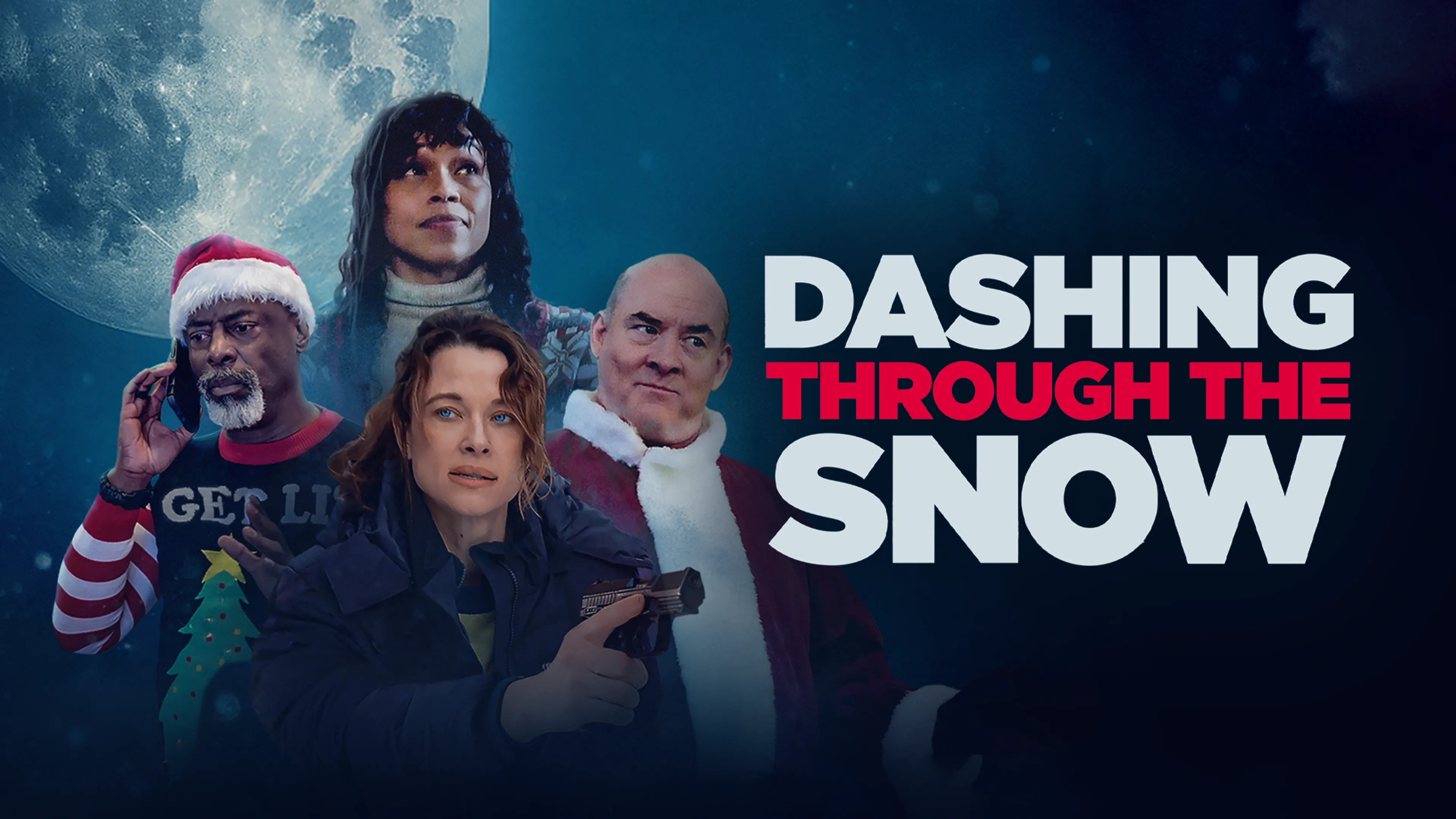 Dashing Through The Snow poster